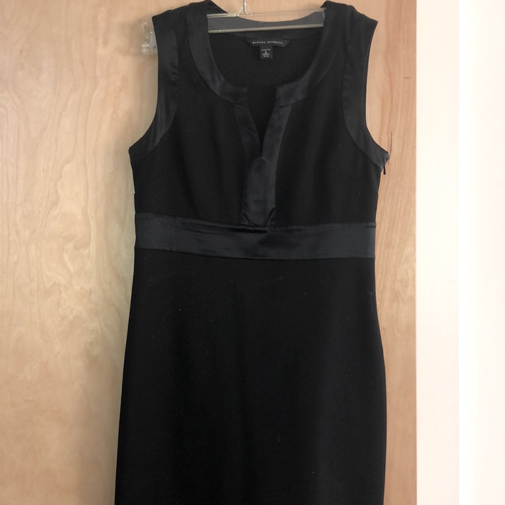 Banana Republic BR stretchy LBD dress 6
